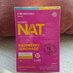 Pruvit Ketone Packets Charged Raspberry Lemonade